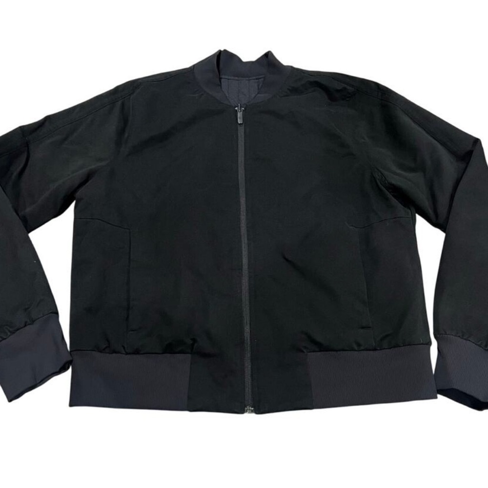 Lululemon Women’s Black Bomber Jacket Reversible